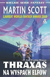 Okładka: Martin Scott - Thraxas na Wyspach Elfów