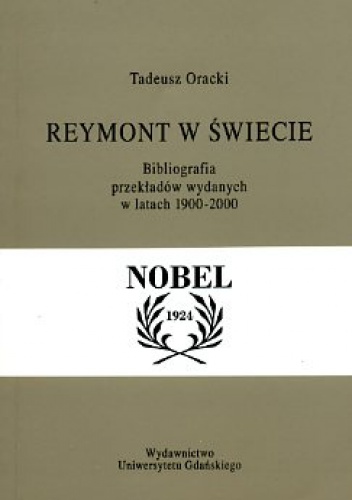 Okładka: Tadeusz Oracki - Reymont w świecie