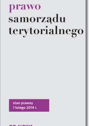 Okładka: Anna Wyciszczak-Prus - Prawo samorządu terytorialnego