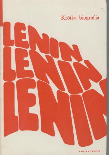 Okładka: Giennadij Obiczkin - Lenin. Krótka biografia