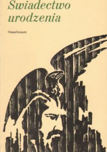 Okładka: Stanisław Srokowski - Świadectwo urodzenia