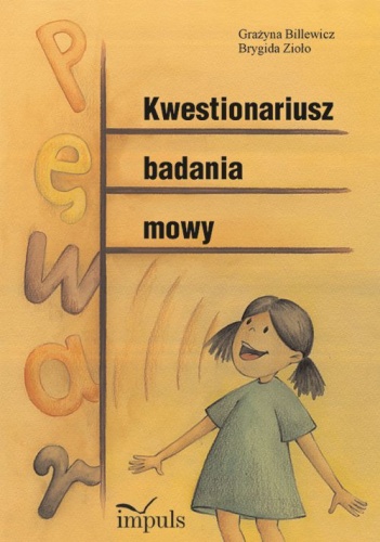 Okładka: Billewicz Grażyna - Kwestionariusz badania mowy