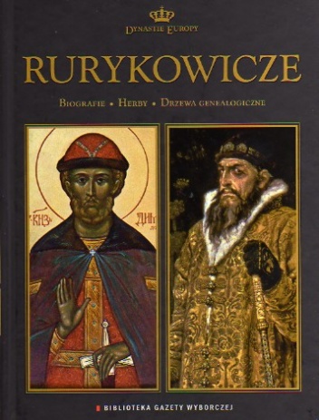 Okładka:  praca zbiorowa - Rurykowicze. Biografie, herby, drzewa genealogiczne