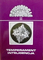 Okładka: Tadeusz Tomaszewski - Temperament i inteligencja