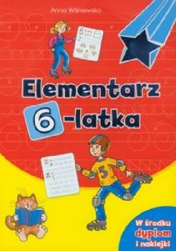 Okładka: Anna Wiśniewska - Elementarz 6-latka