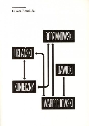 Okładka: Łukasz Ronduda - Warpechowski, Konieczny, Uklański, Bodzianowski. Warpechowski, Dawicki