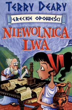 Okładka: Terry Deary - Niewolnica Lwa