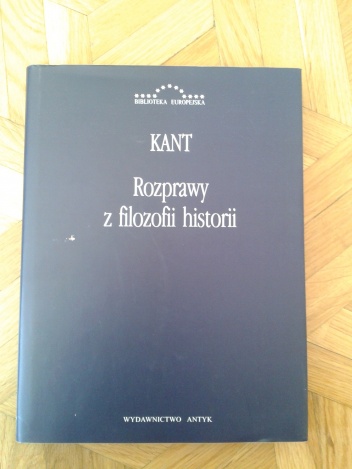 Okładka: Immanuel Kant - Rozprawy z filozofii historii