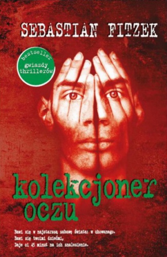 Okładka: Sebastian Fitzek - Kolekcjoner oczu