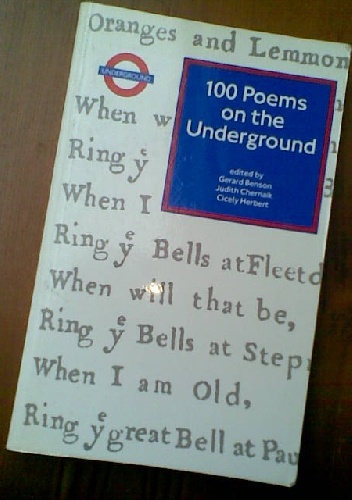 Okładka:  autor zbiorowy - 100 Poems on the Underground