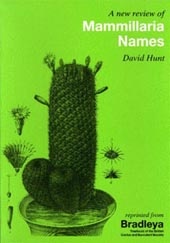Okładka: David Hunt - Mammillaria Names