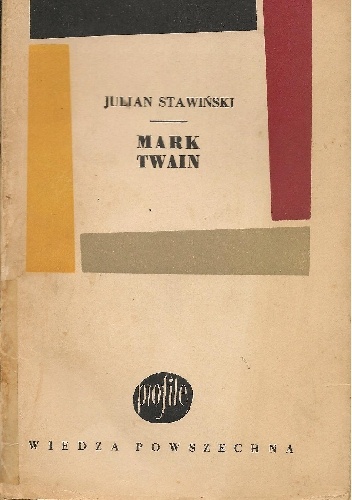 Okładka: Julian Stawiński - Mark Twain