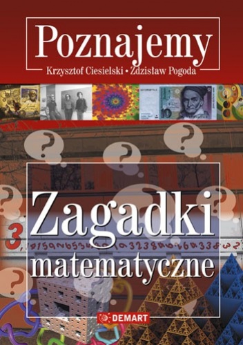 Okładka: Krzysztof Ciesielski - Zagadki matematyczne. Poznajemy