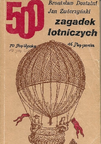 Okładka: Bronisław Dostatni - 500 zagadek lotniczych