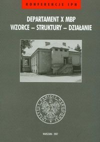 Okładka: Konrad Rokicki - Departament X MBP Wzorce struktury działanie t.32