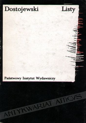 Okładka: Fiodor Dostojewski - Listy