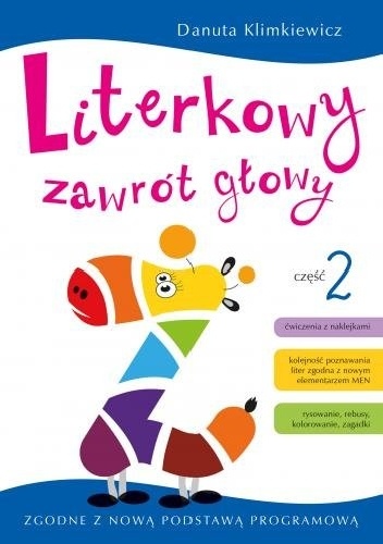 Okładka: Danuta Klimkiewicz - Literkowy zawrót głowy. Część 2