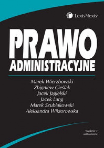 Okładka: Jacek Jagielski - Prawo administracyjne