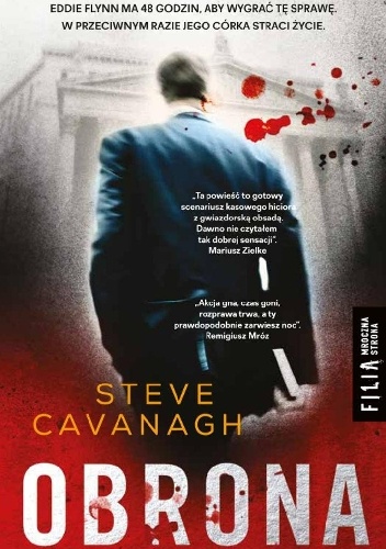 Okładka: Steve Cavanagh - Obrona