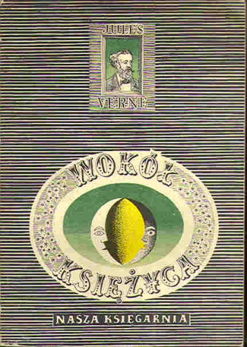 Okładka: Juliusz Verne - Wokół Księżyca