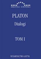 Okładka:  Platon - Dialogi t. I-II