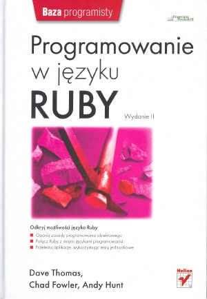 Okładka: Chad Fowler - Programowanie w języku Ruby. Wydanie II.