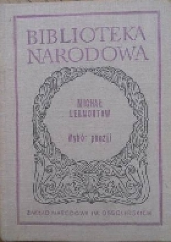 Okładka: Michaił Lermontow - Wybór poezji