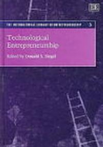 Okładka: D. Siegel - Technological Entrepreneurship