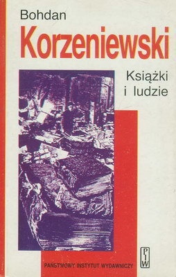 Okładka: Bohdan Korzeniewski - Książki i ludzie
