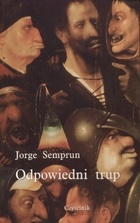 Okładka: Jorge Semprún - Odpowiedni trup