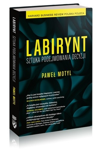 Okładka: Paweł Motyl - Labirynt. Sztuka podejmowania decyzji.