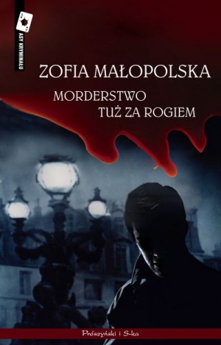 Okładka: Zofia Małopolska - Morderstwo tuż za rogiem