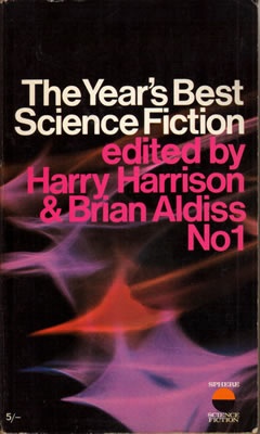 Okładka: Brian W. Aldiss - The Year's Best Science Fiction No 1