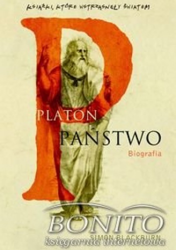 Okładka: Simon Blackburn - Platon Państwo biografia