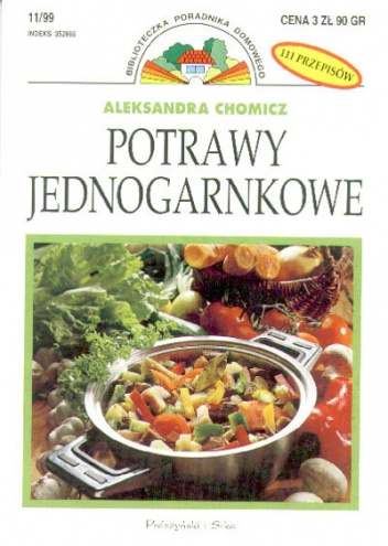 Okładka: Aleksandra Chomicz - Potrawy jednogarnkowe