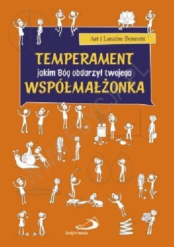 Okładka: Art Bennett - Temperament jakim Bóg obdarzył twojego małżonka