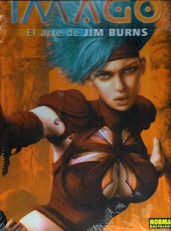 Okładka: Jim Burns (ilustrator) - Imago - El arte de Jim Burns