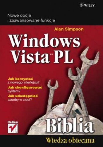 Okładka: Alan Simpson - Windows Vista PL. Biblia
