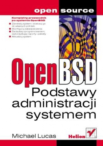Okładka: Michael W. Lucas - OpenBSD. Podstawy administracji systemem