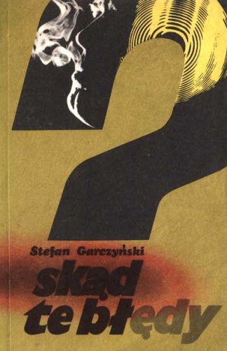 Okładka: Stefan Garczyński - Skąd te błędy?