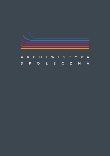 Okładka: Zbigniew Gluza - Archiwistyka społeczna
