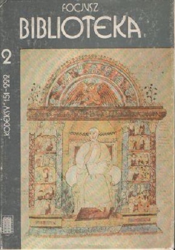 Okładka:  Focjusz - Biblioteka. Tom 2 Kodeksy 151-222