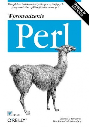 Okładka: Brian d foy - Perl. Wprowadzenie. Wydanie IV
