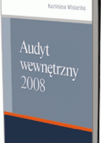 Okładka: Kazimiera Winiarska - Audyt wewnętrzny 2008