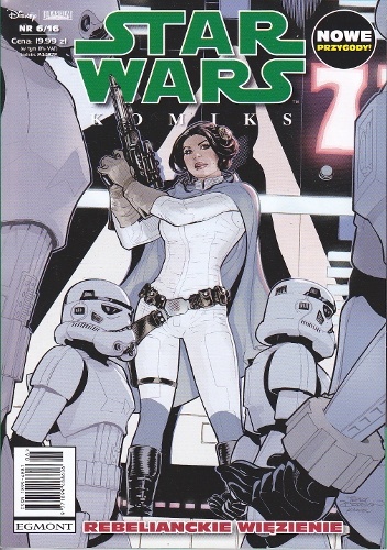 Okładka: Mike Mayhew - Star Wars Komiks 6/2016 - Rebelianckie więzienie