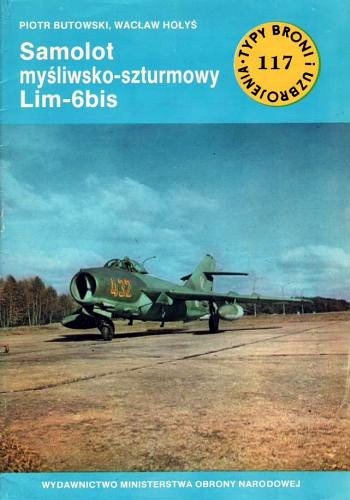 Okładka: Wacław Hołyś - Samolot myśliwsko-szturmowy Lim-6bis
