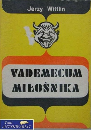 Okładka: Jerzy Wittlin - Vademecum miłośnika