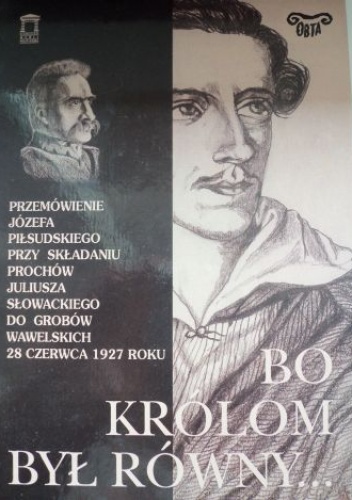 Okładka: Jerzy Axer - Bo królom był równy...