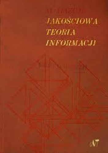 Okładka: Marian Mazur - Jakościowa teoria informacji