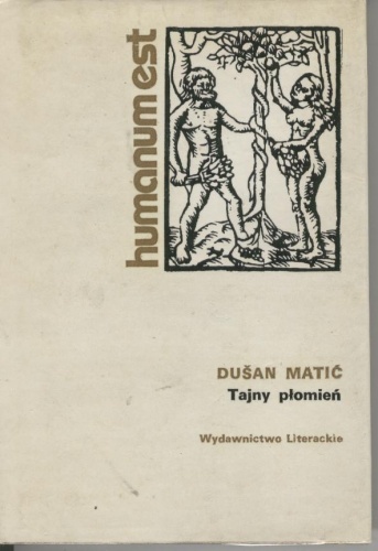 Okładka: Dušan Matić - Tajny płomień